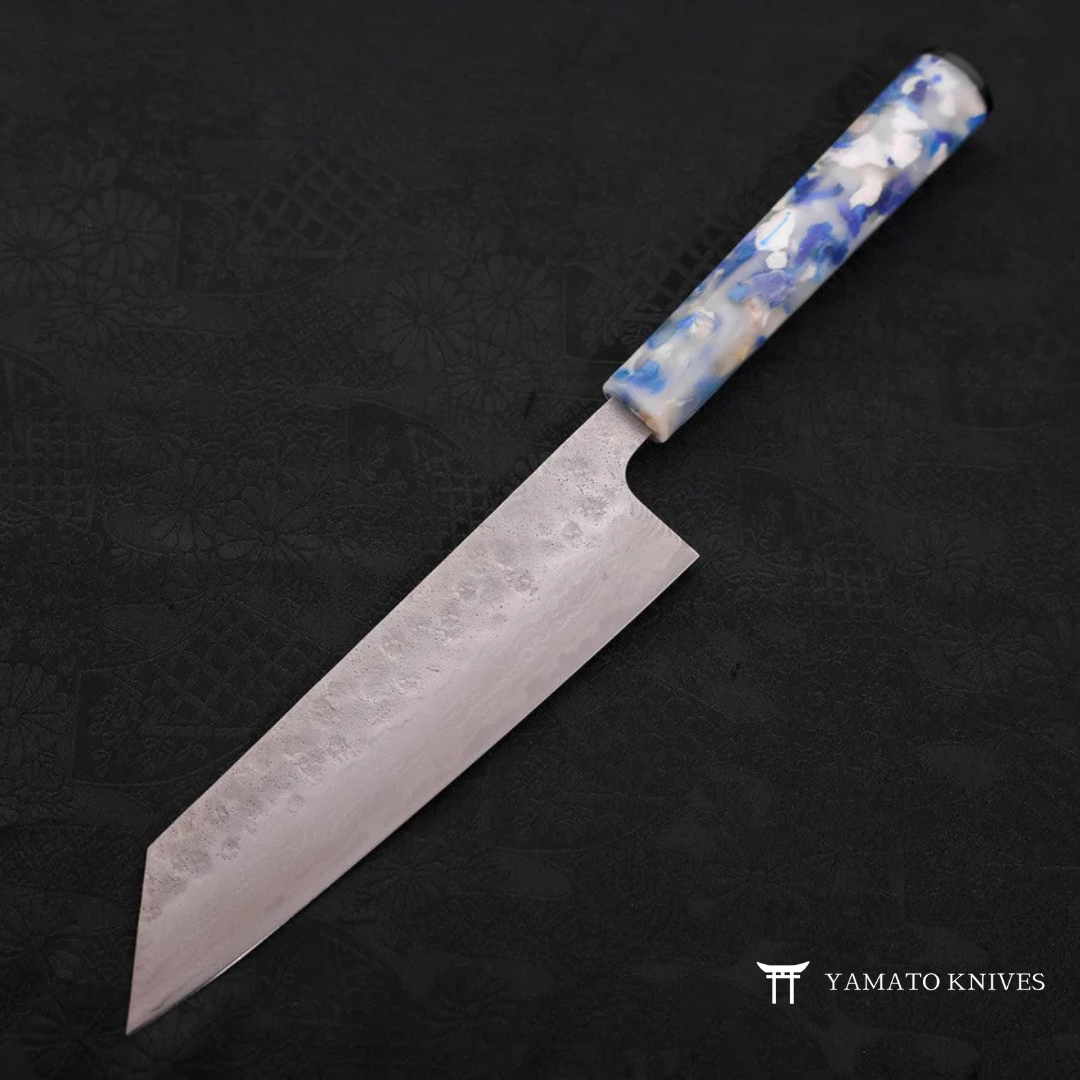 BUNKA DAMASCUS KNIFE WITH SPECIAL HANDLE