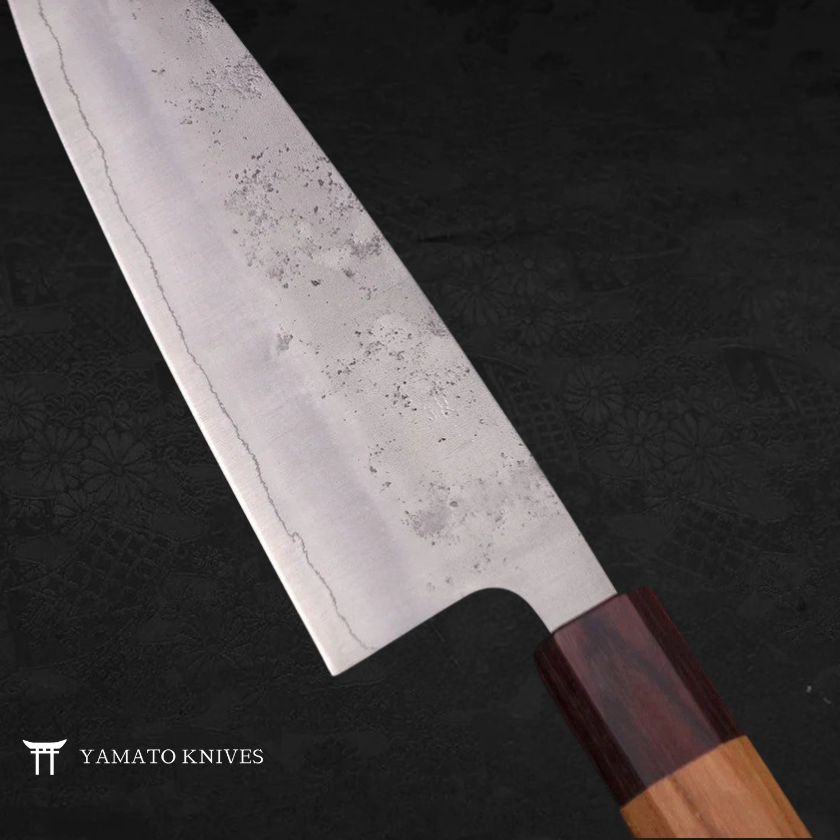 SANTOKU KNIFE WITH JAPANESE ELM HANDLE